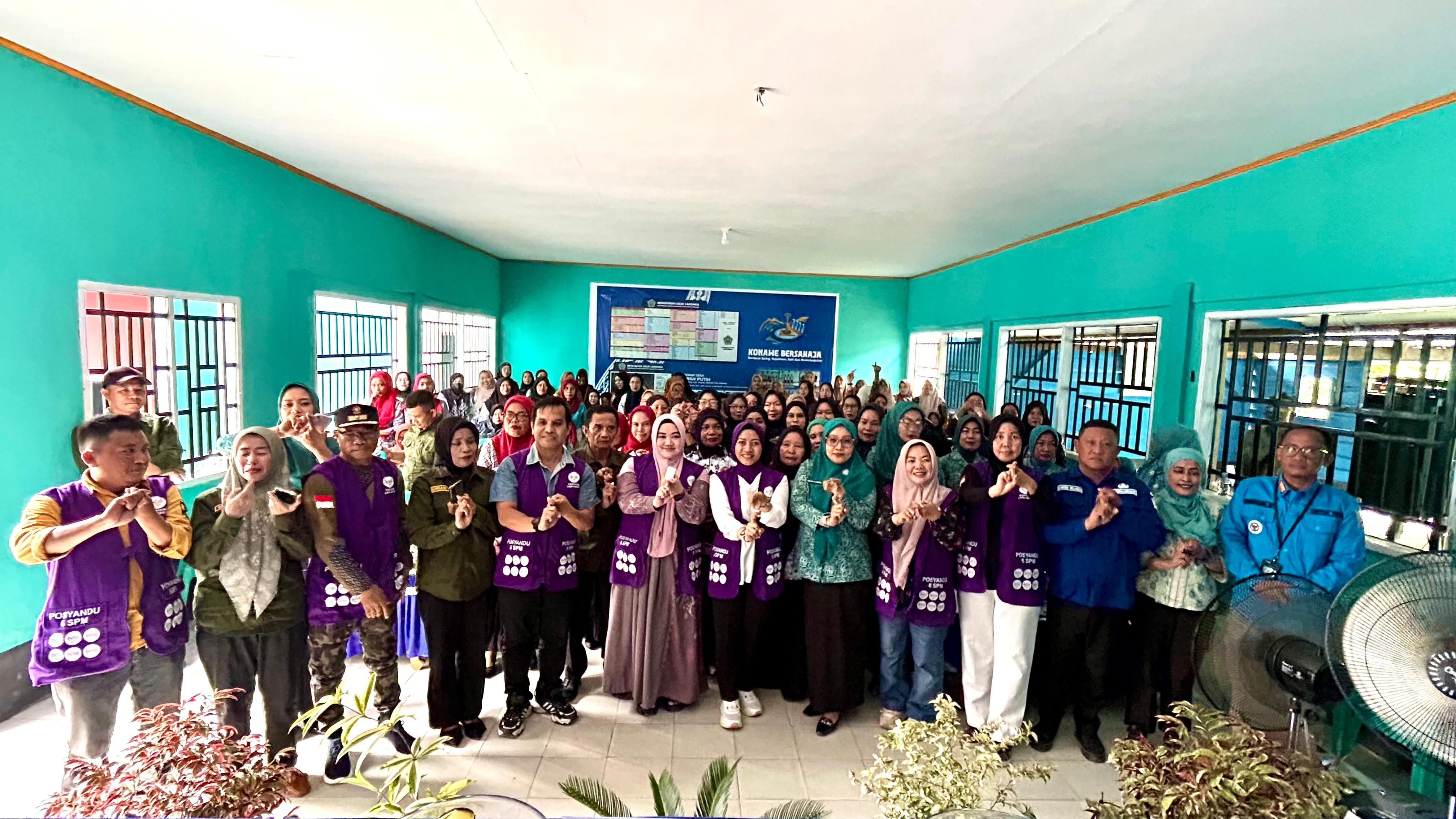 Tim Pembina Posyandu 6 Bidang SPM Gelar Sosialisasi Penguatan Layanan Dasar di Kecamatan  Anggalomoare