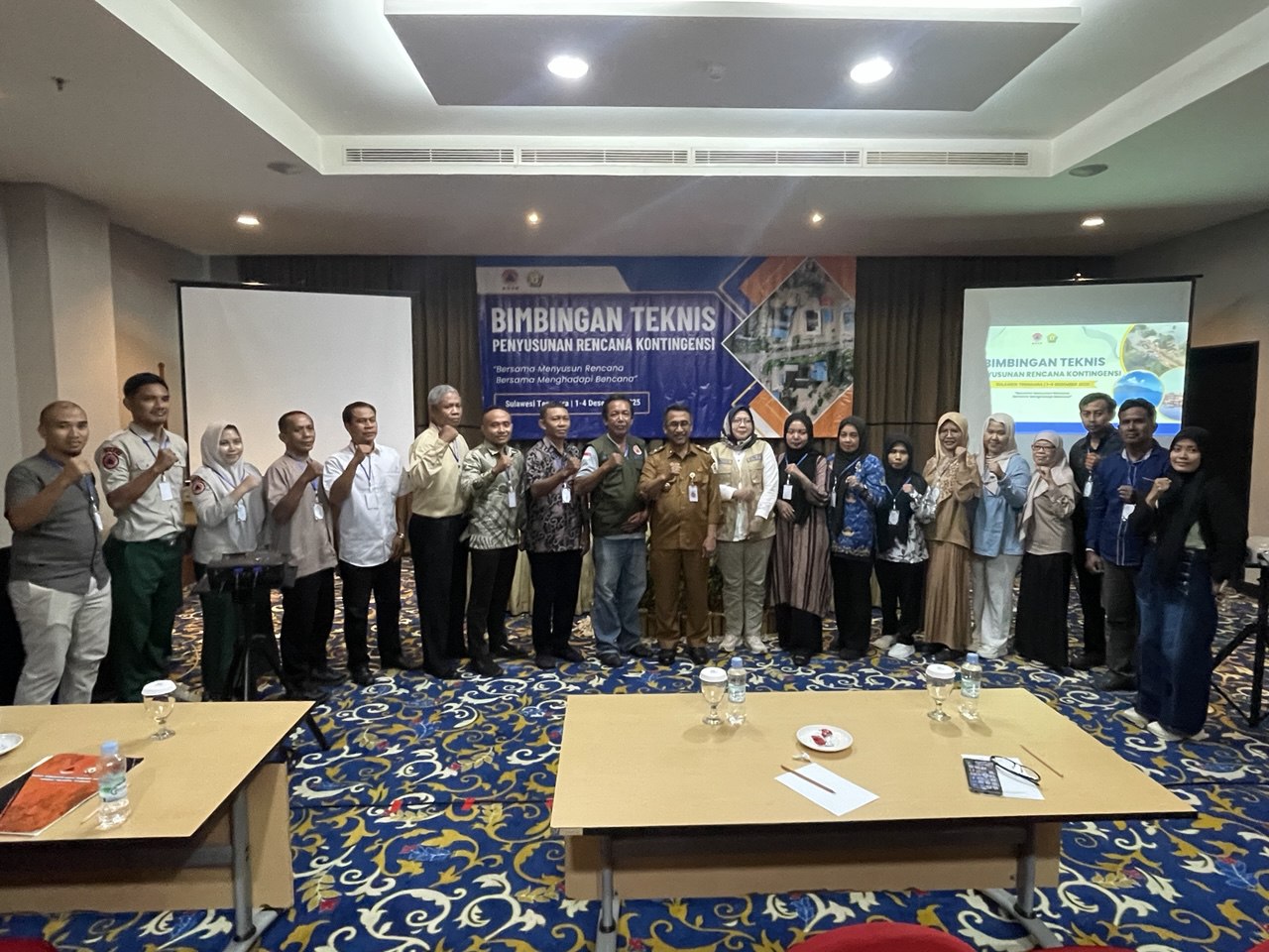 BPBD Kabupaten Konawe Ikuti Bimtek Penyusunan Rencana Kontingensi yang Digelar BNPB